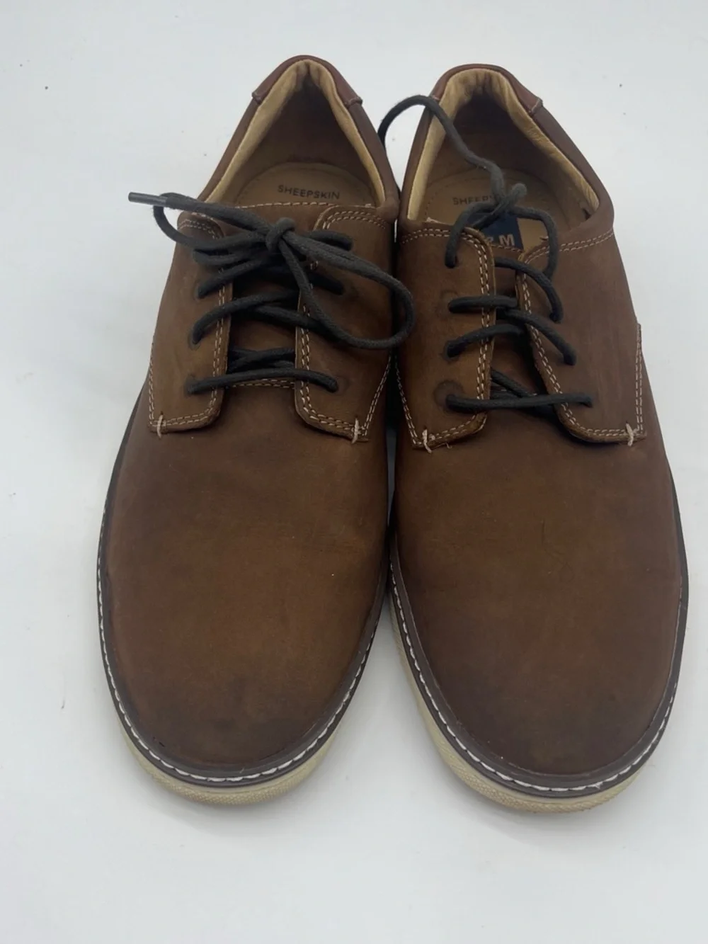 Brown Lace-Up Men's Casual Shoes